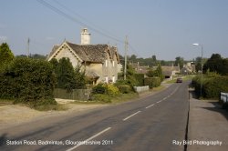Station Road, Badminton, Gloucestershire 2011 Wallpaper