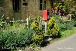 Postbox, Drifton Hill, West Kington, Wiltshire 2014