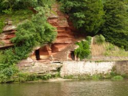 The Caves, Wetheral Cumbria Wallpaper