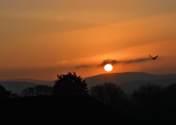 Sunrise, Weston-Super-Mare Wallpaper