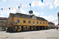 Market House, Tetbury, Gloucestershire 2015 Wallpaper