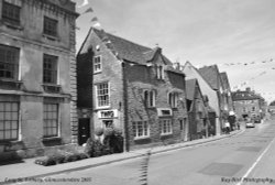 Long Street, Tetbury, Gloucestershire 2015 Wallpaper