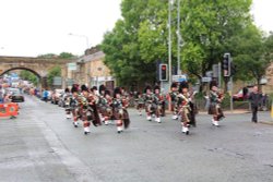 Accrington pipe band carnival 2017 Wallpaper