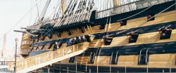 HMS Victory in Portsmouth Wallpaper
