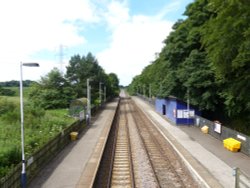 Railway junction,  Brampton, Cumbria Wallpaper