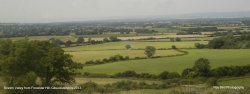 Severn Valley from Frocester Hill, Gloucestershire 2013 Wallpaper