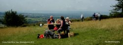 Picnic Area, Coaley Peak, nr Coaley, Gloucestershire 2013 Wallpaper