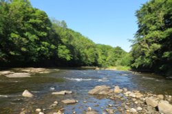 River Wear, Wolsingham Wallpaper