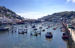 Looe Cornwall. Taken by Suzanne Clennell Wallpaper