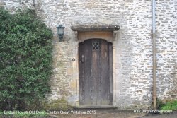 Old Door, Bridge House, Easton Grey, Wiltshire 2015 Wallpaper