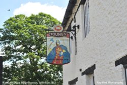 The Rattlebone Inn Sign, Sherston, Wiltshire 2015 Wallpaper