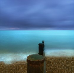 Tranquil Dawn at Whitstable Wallpaper