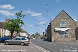 High St, Sherston, Wiltshire 2015 Wallpaper