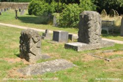 Holy Cross Churchyard, Sherston, Wiltshire 2015 Wallpaper