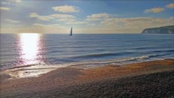 A view from Seaton Beach Wallpaper