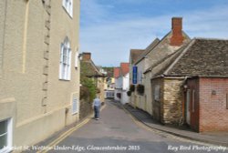Market Street, Wotton Under Edge, Gloucestershire 2015 Wallpaper