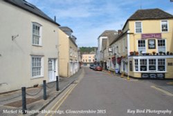 Market Street, Wotton Under Edge, Gloucestershire 2015 Wallpaper