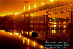 Bridges over the River Tamar in Saltash Wallpaper