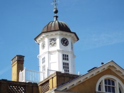Polesden Lacey clock tower, 13th February 2017 Wallpaper