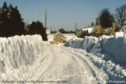 Burton Road, Acton Turville, Gloucestershire 1982 Wallpaper