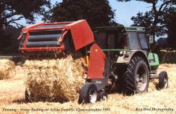 Farming, nr Acton Turville, Gloucestershire 1983 Wallpaper