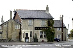 Fox & Hounds Pub, Acton Turville, Gloucestershire 2011 Wallpaper