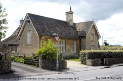 Old School & Schoolhouse, Acton Turville, Gloucestershire 2012 Wallpaper