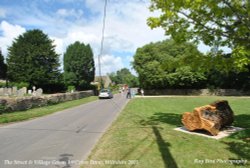 The Street, Littleton Drew, Wiltshire 2015 Wallpaper