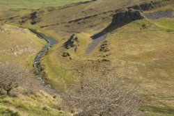 Cressbrook Dale near Litton, Peak District National Park, Derbyshire Wallpaper