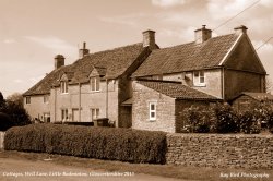 Cottages, Well Lane, Little Badminton, Gloucestershire 2013 Wallpaper