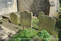 Old Headstones, St John the Baptist Churchyard, Old Sodbury, Gloucestershire 2017