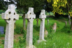 Celtic Crosses Wallpaper