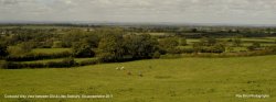 Cotswold Way View between Old & Little Sodbury, Gloucestershire 2011 Wallpaper