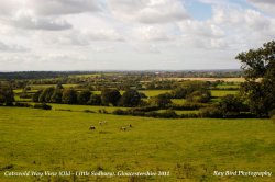 Cotswold Way View between Old & Little Sodbury, Gloucestershire 2011 Wallpaper