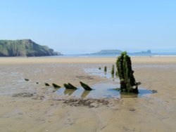 Rhossili beach Wallpaper