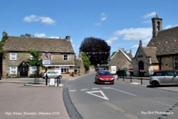 High Street, Sherston, Wiltshire 2015 Wallpaper