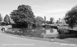 The Village Pond, Leighterton, Gloucestershire 2014 Wallpaper