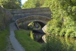 Roving Bridge on the Macclesfield Canal, Sutton, Macclesfield, Cheshire