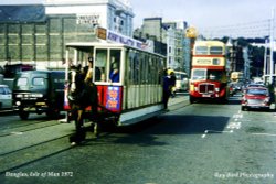 Horse Drawn Tram, Douglas, Isle of Man 1972