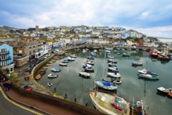 Brixham Harbour, Devon Wallpaper