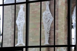 Windows in Coventry Cathedral Wallpaper