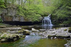 West Burton Falls Wallpaper