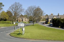 Village of Wensley, Yorkshire Wallpaper