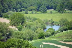 View from Goodrich Castle Wallpaper