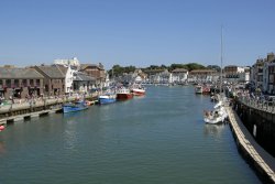 Weymouth harbour Wallpaper