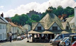 Dunster, Somerset, town Wallpaper