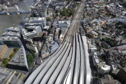 London Bridge Station from the Shard Wallpaper