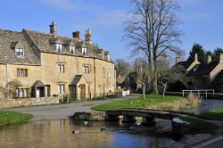 Lower Slaughter, Gloucestershire Wallpaper