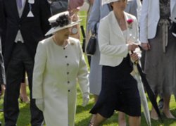 H.M. The Queen at Royal Ascot Wallpaper