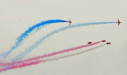 The Red Arrows at Swanage Air Show Wallpaper